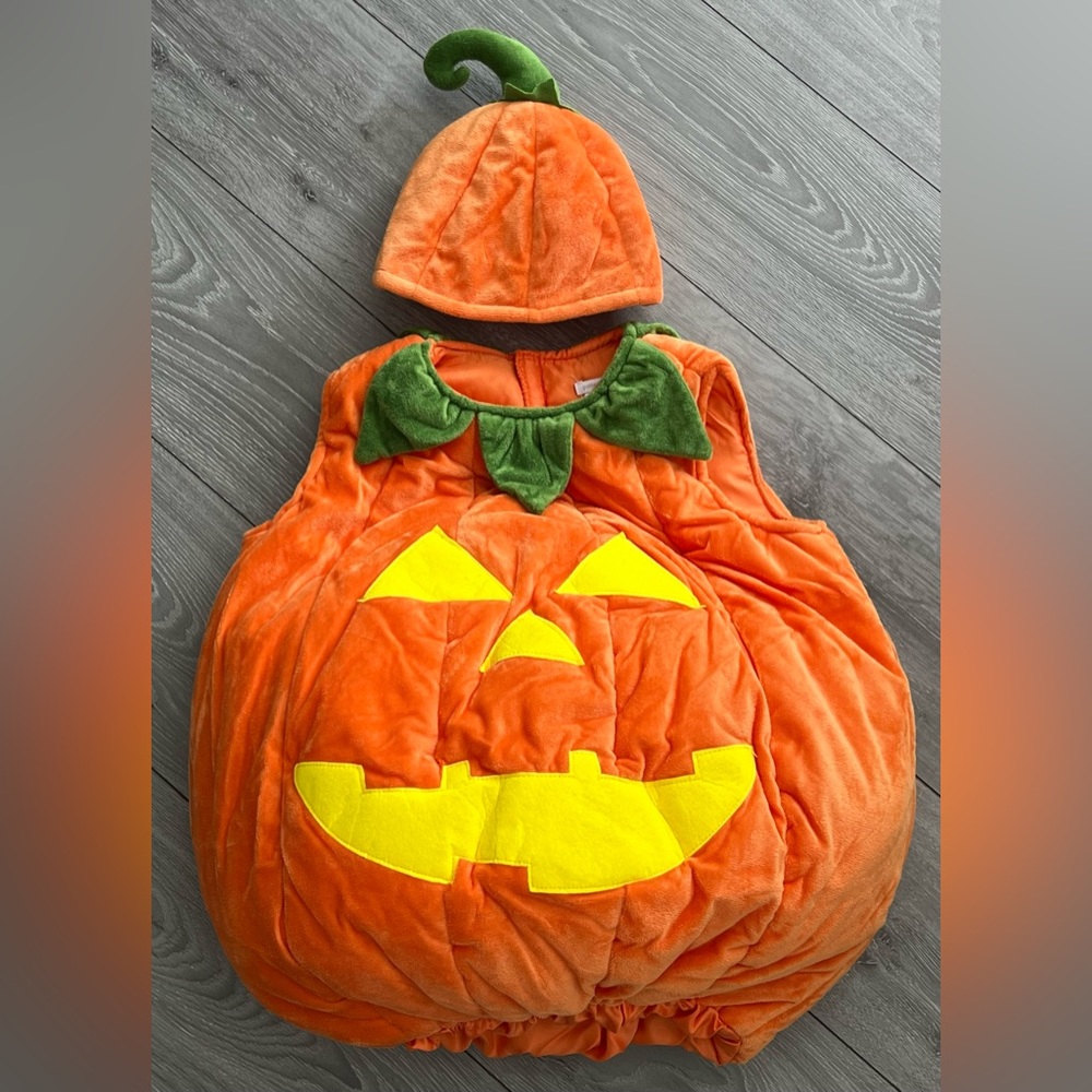 Kids Pottery Barn Pumpkin Costume